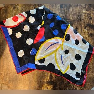 VINTAGE: The Specialty House  | ladies 100% silk, scarf.